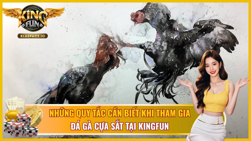 Quy tắc cơ bản trong đá gà cựa sắt Kingfun